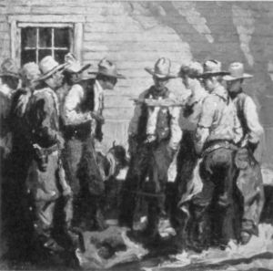 !!the sheriff on the trail from Zane Grey novel